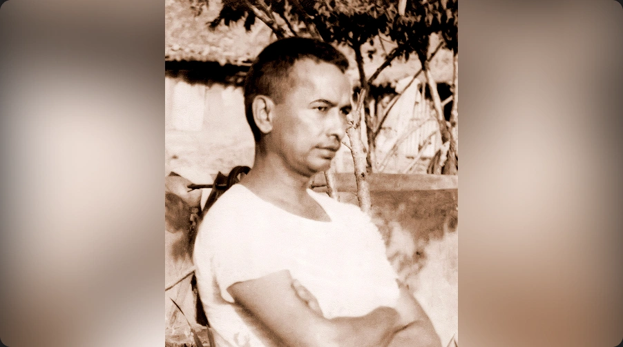 Black-and-white photograph of A. Nagraj